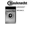BAUKNECHT WTE9644 Instrukcja Obsługi